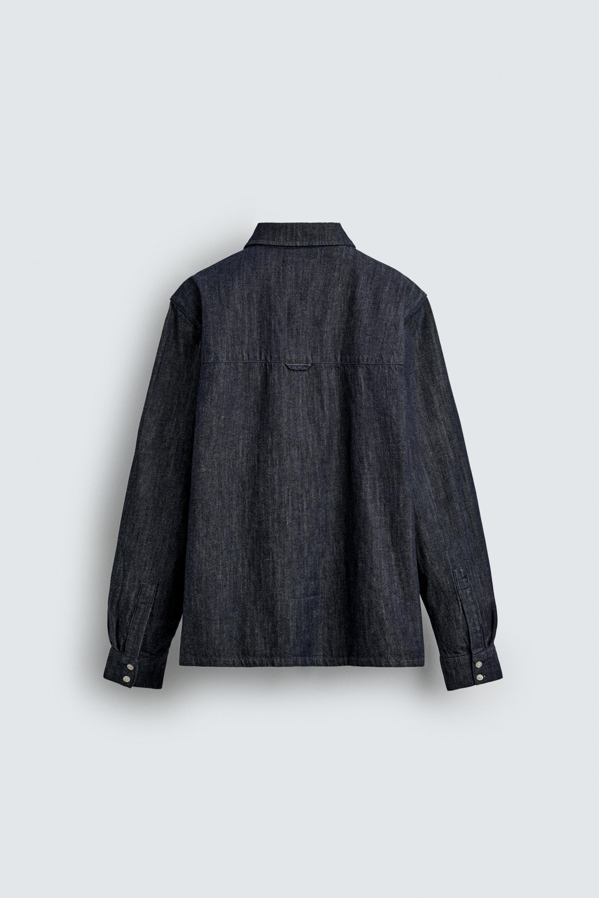 RELAXED FIT DENIM SHIRT